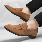 Aurimas™ | Elegantiški zomšiniai mokasinai