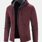 Men's Zip-Up Hooded Sweatshirt