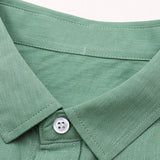 Men's Cotton Button-Down Shirt