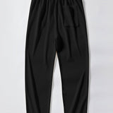 Ribbed Muscle Fit T-Shirt with Arc Hem & Straight Leg Ribbed Pants