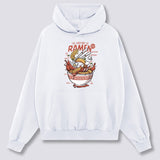 Priekinis Spaudinys - Ramen Anatomija Hoodie