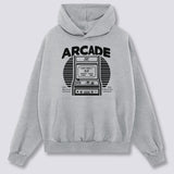 Priekinis Spaudinys - Arcade Žaidimų Hoodie