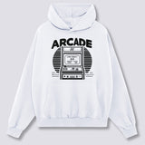 Priekinis Spaudinys - Arcade Žaidimų Hoodie