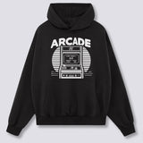 Priekinis Spaudinys - Arcade Žaidimų Hoodie