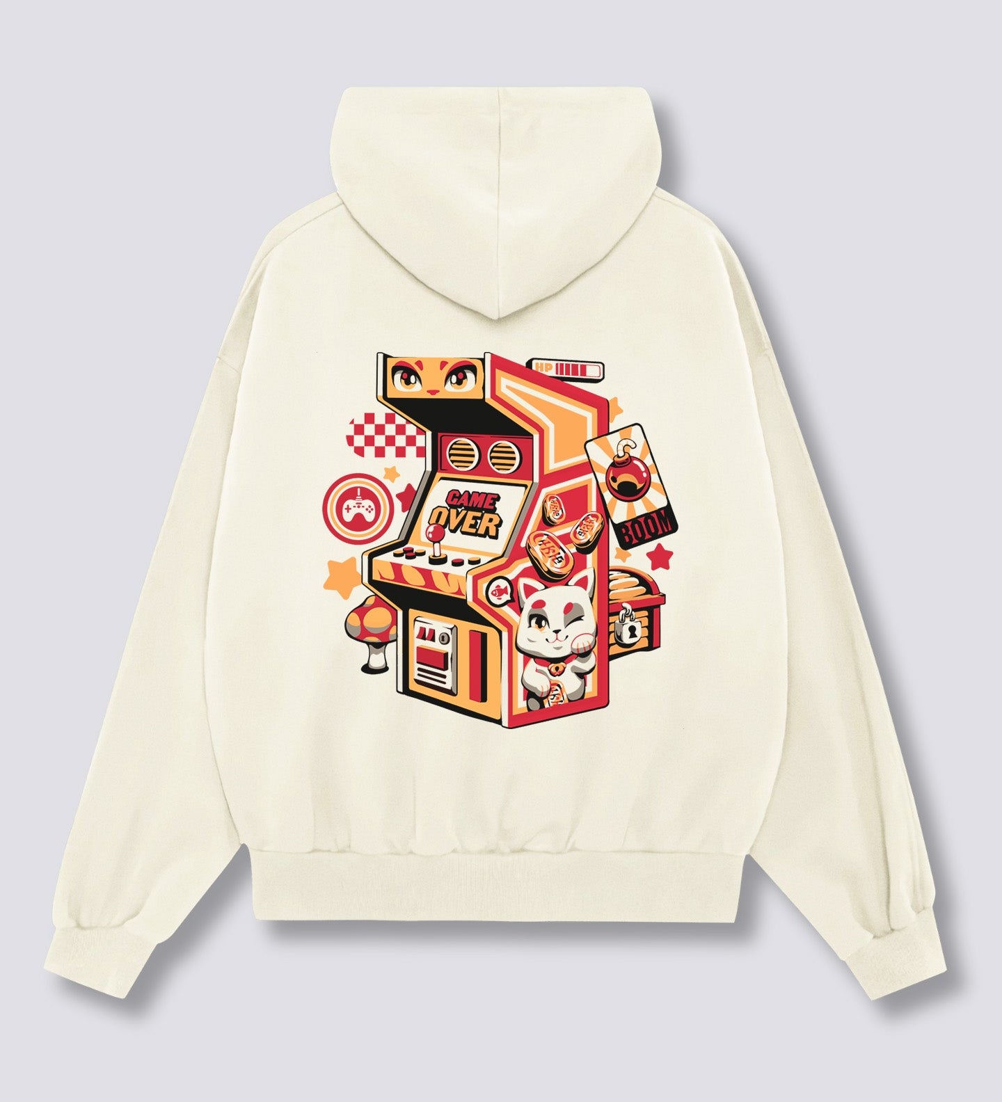 Arcade Neko Hoodie