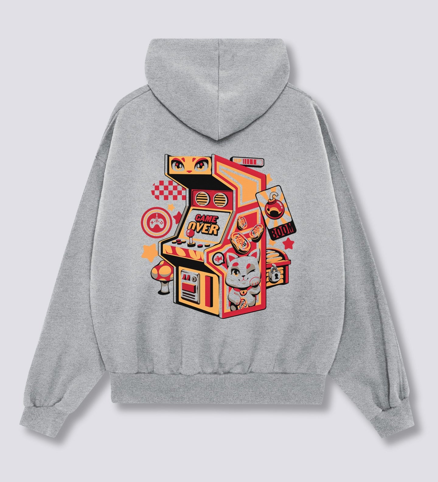 Arcade Neko Hoodie