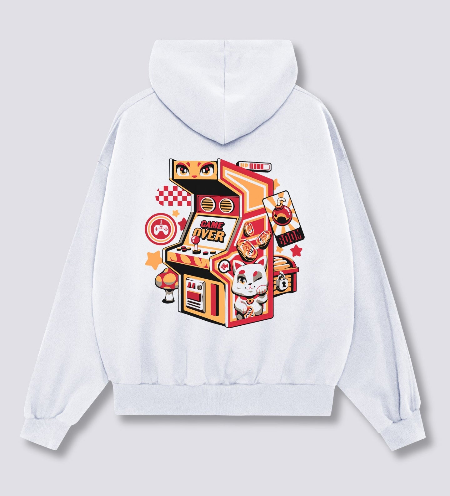 Arcade Neko Hoodie