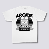 Priekinis Spaudinys - Arcade Žaidimų Marškinėliai
