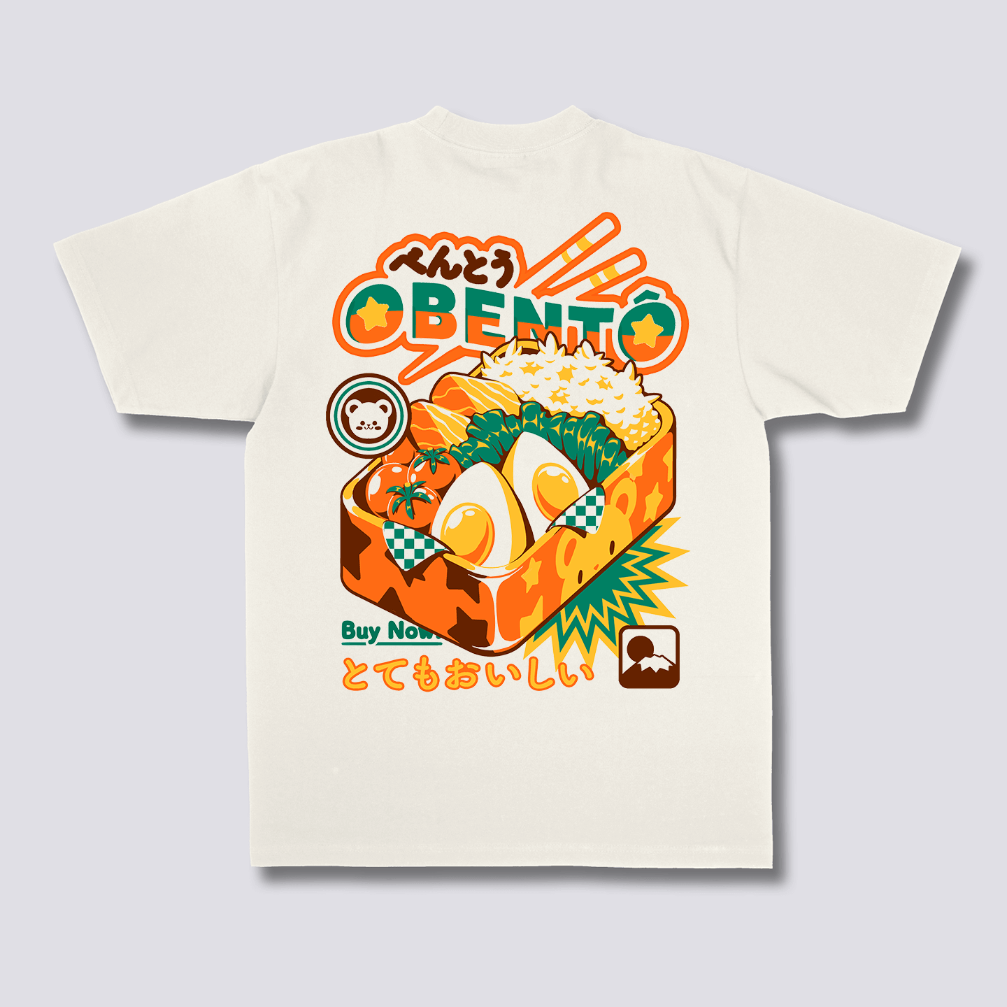 Bento dėžutės marškinėliai