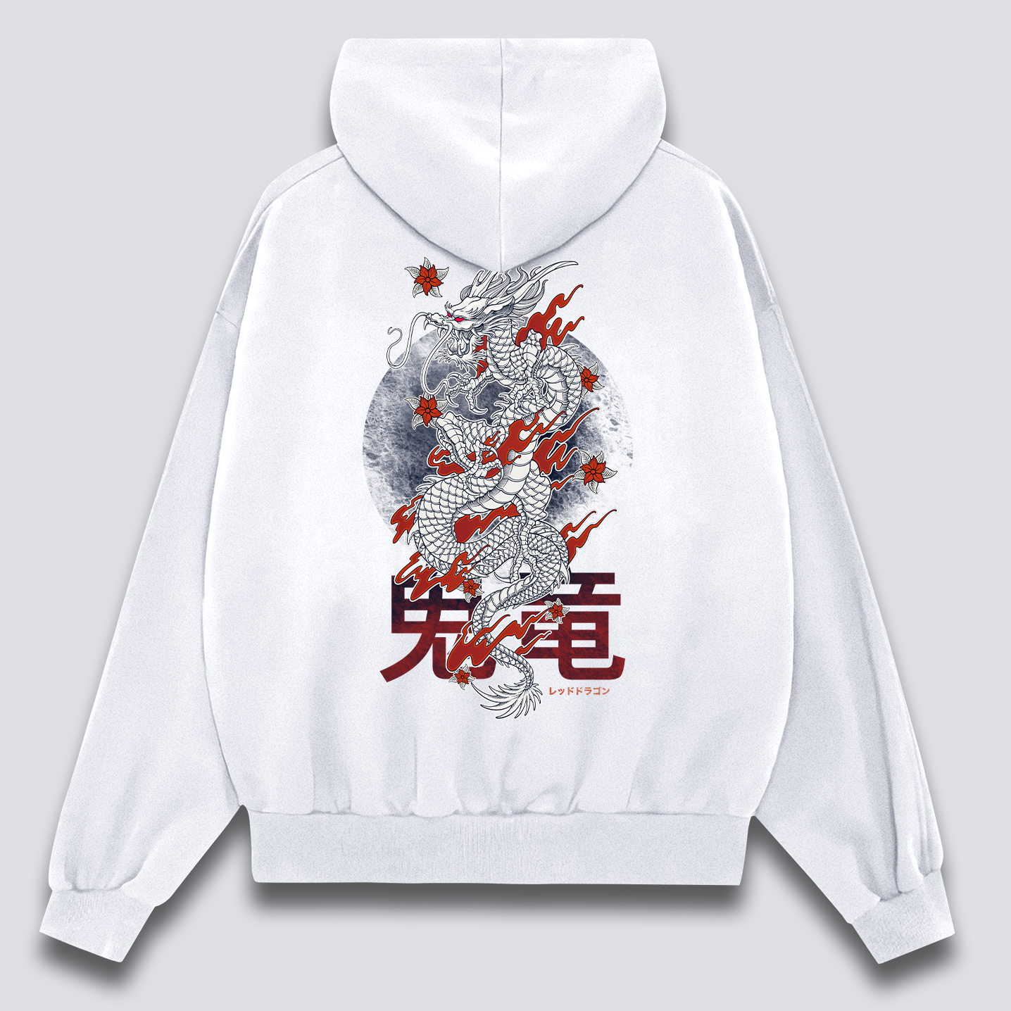 Kaitinantis Drakonas Hoodie