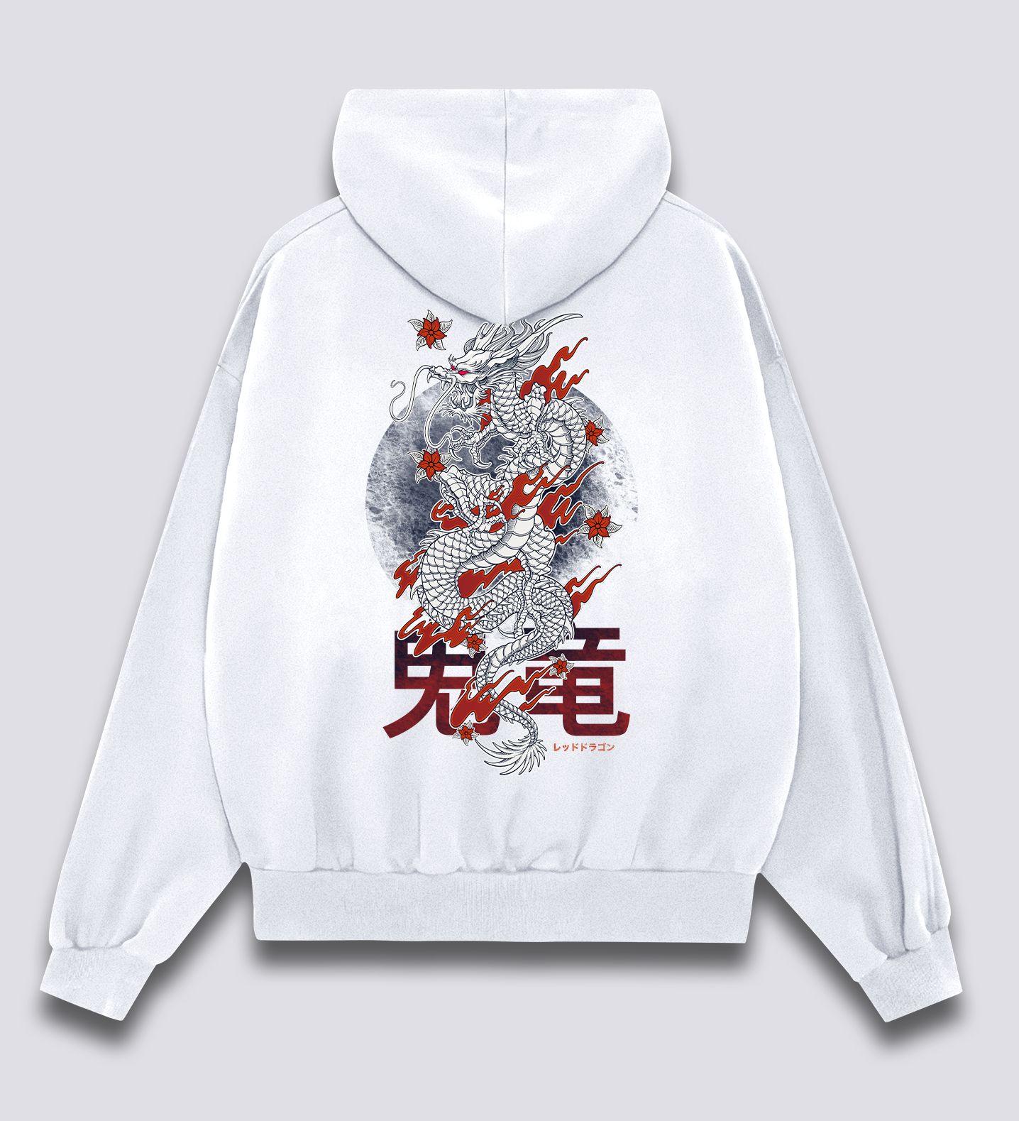 Kaitinantis Drakonas Hoodie