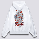 Kaitinantis Drakonas Hoodie