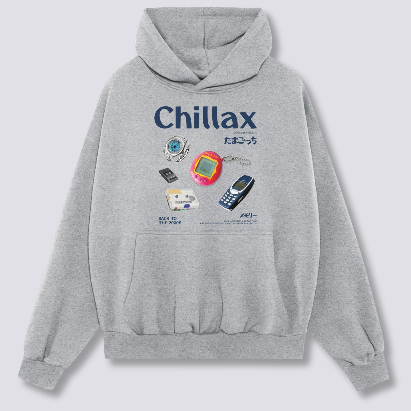 Priekinis Spausdinimas - Chillax Hoodie