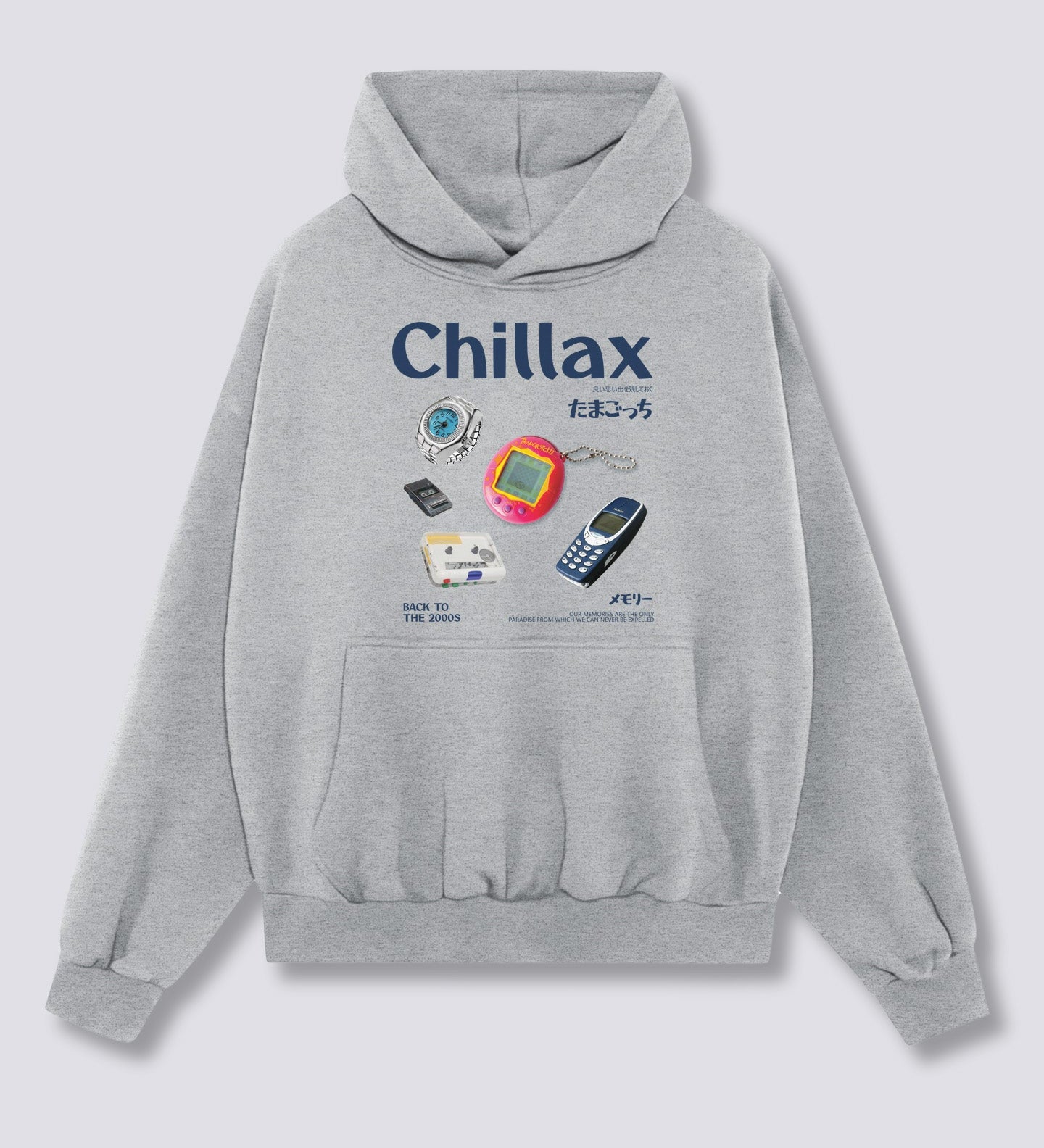 Priekinis Spausdinimas - Chillax Hoodie