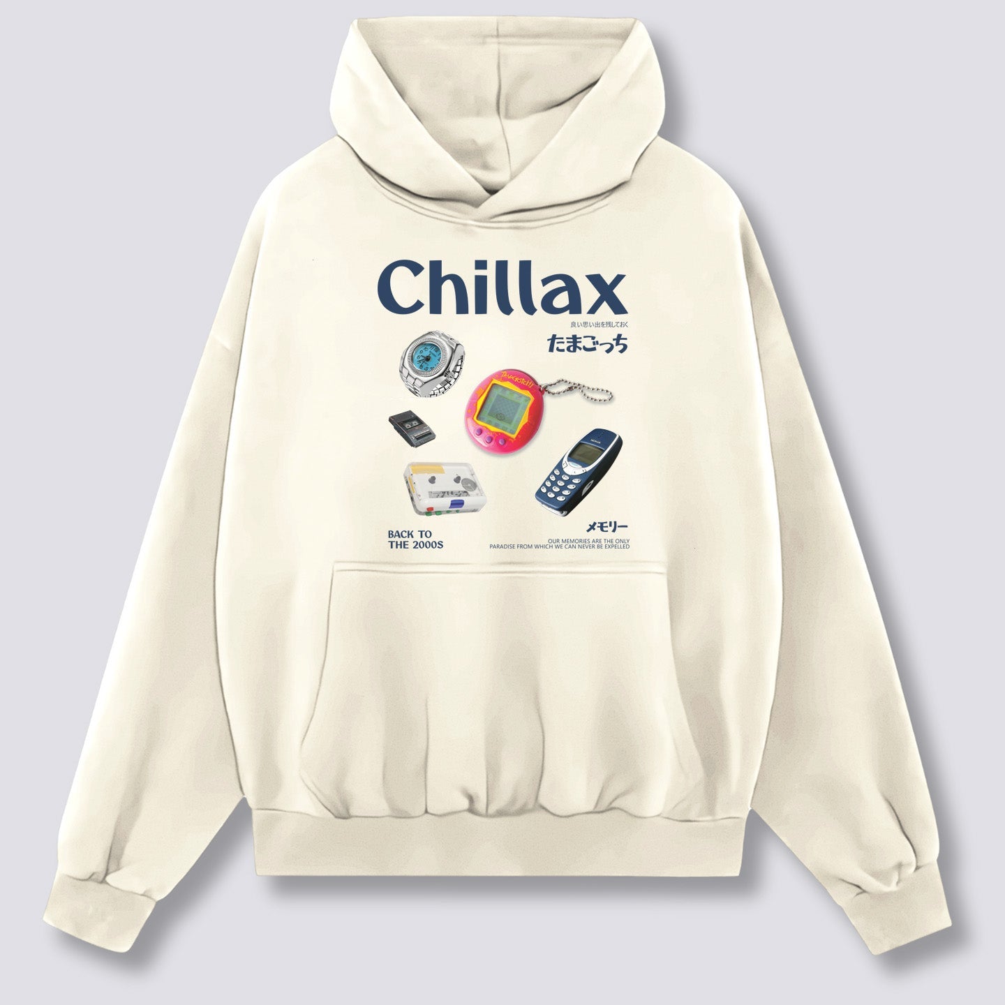 Priekinis Spausdinimas - Chillax Hoodie