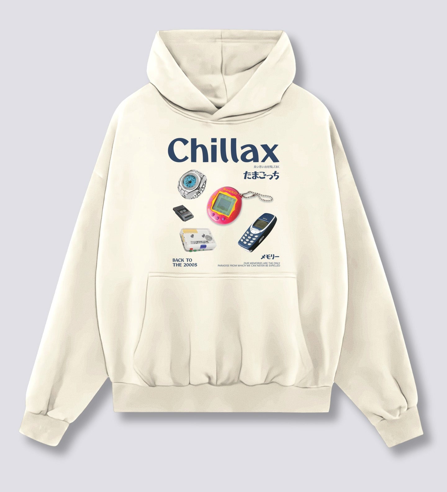 Priekinis Spausdinimas - Chillax Hoodie