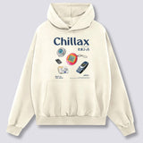 Priekinis Spausdinimas - Chillax Hoodie