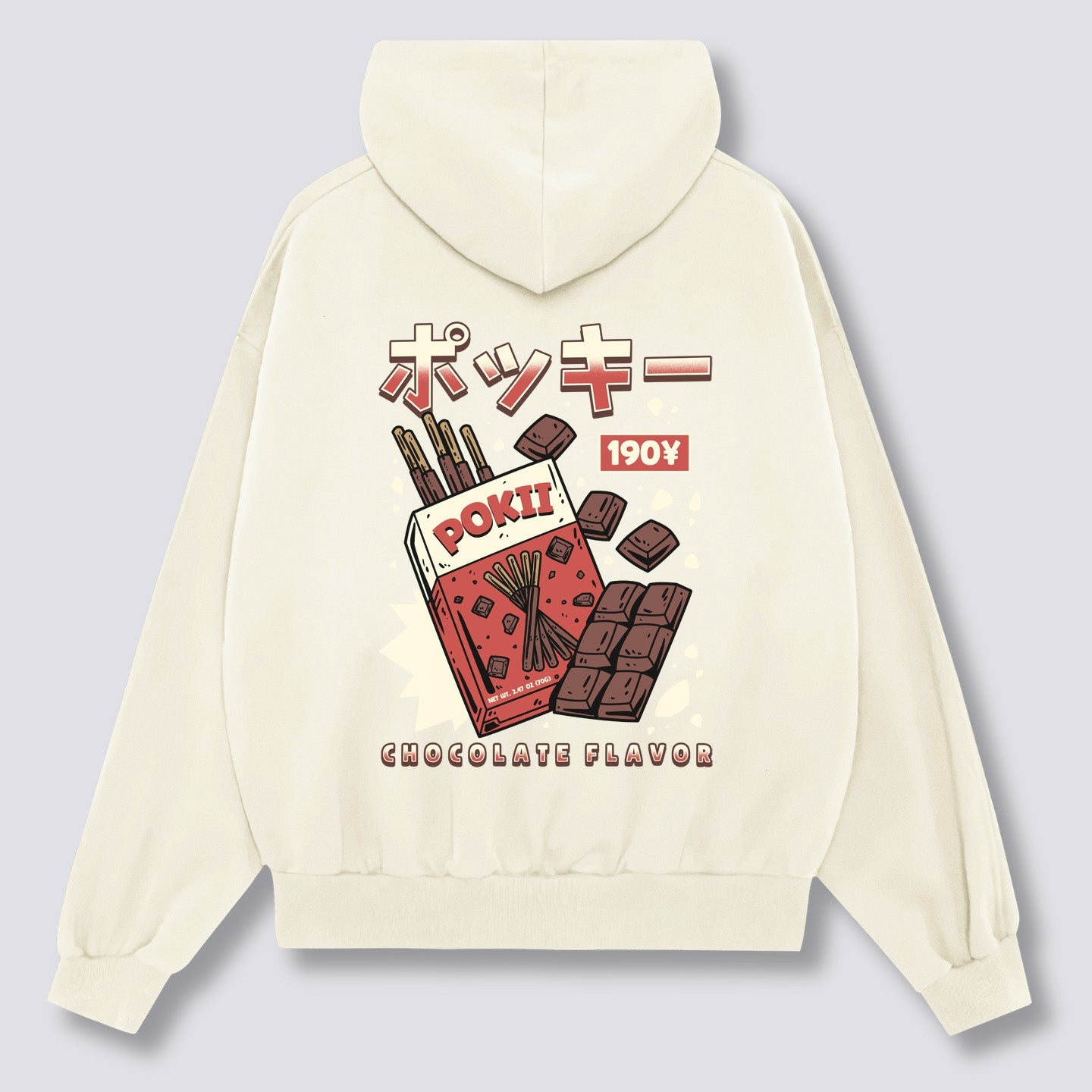 Šokoladinis Pokii Hoodie