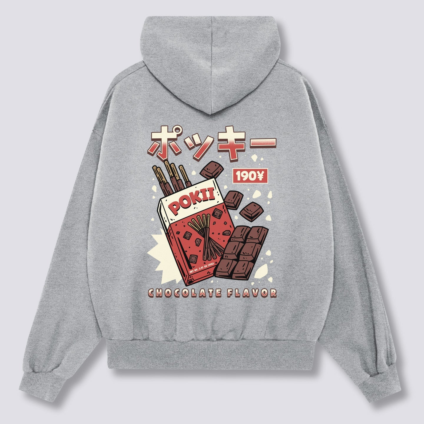 Šokoladinis Pokii Hoodie