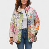 Dita – Quilted Jacket with Patchwork Pattern