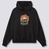 Priekinis Spaudinys - Išgėręs Shiba Hoodie