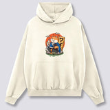 Priekinis Spaudinys - Išgėręs Shiba Hoodie