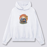 Priekinis Spaudinys - Išgėręs Shiba Hoodie