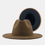 Panama Felt Hat with Wide Brim