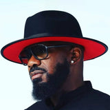Panama Felt Hat with Wide Brim