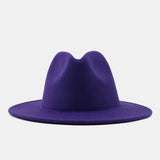 Panama Felt Hat with Wide Brim