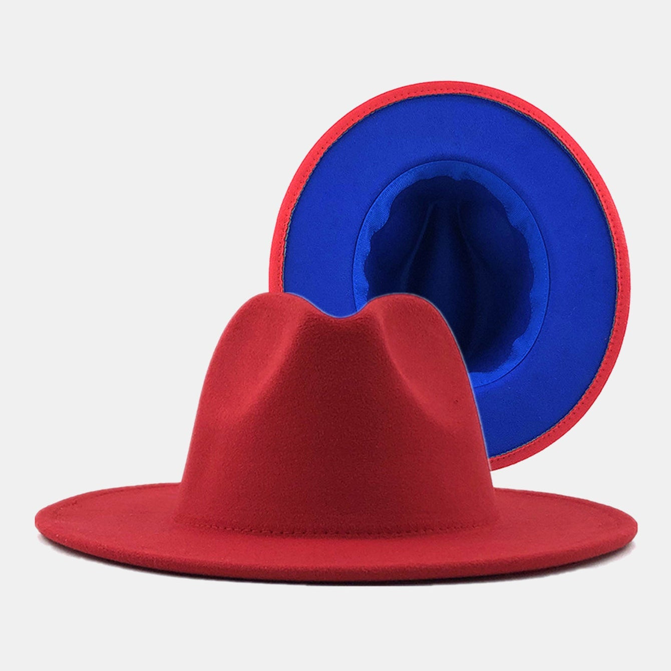 Panama Felt Hat with Wide Brim