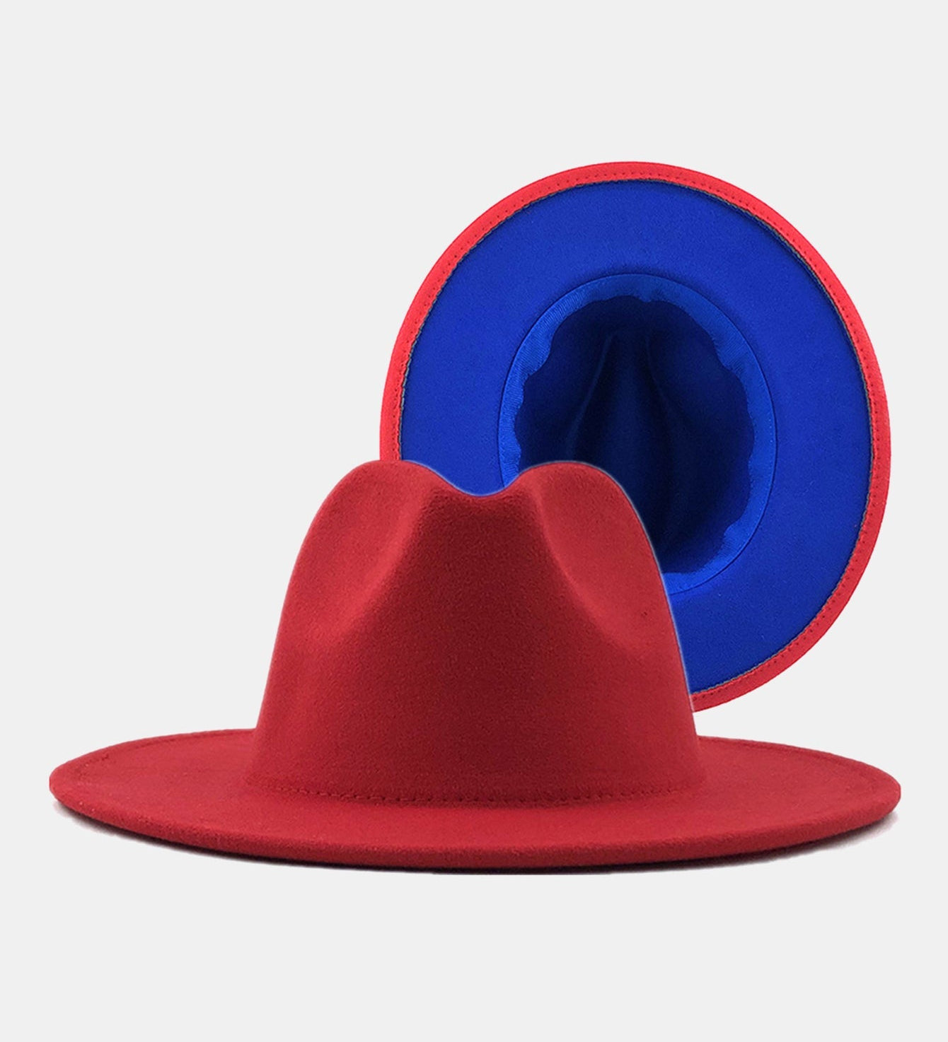 Panama Felt Hat with Wide Brim