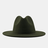 Panama Felt Hat with Wide Brim