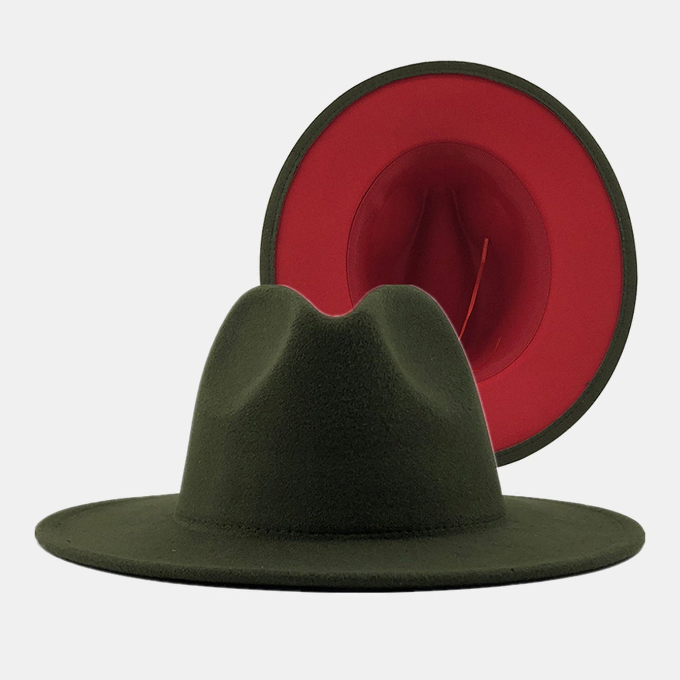 Panama Felt Hat with Wide Brim