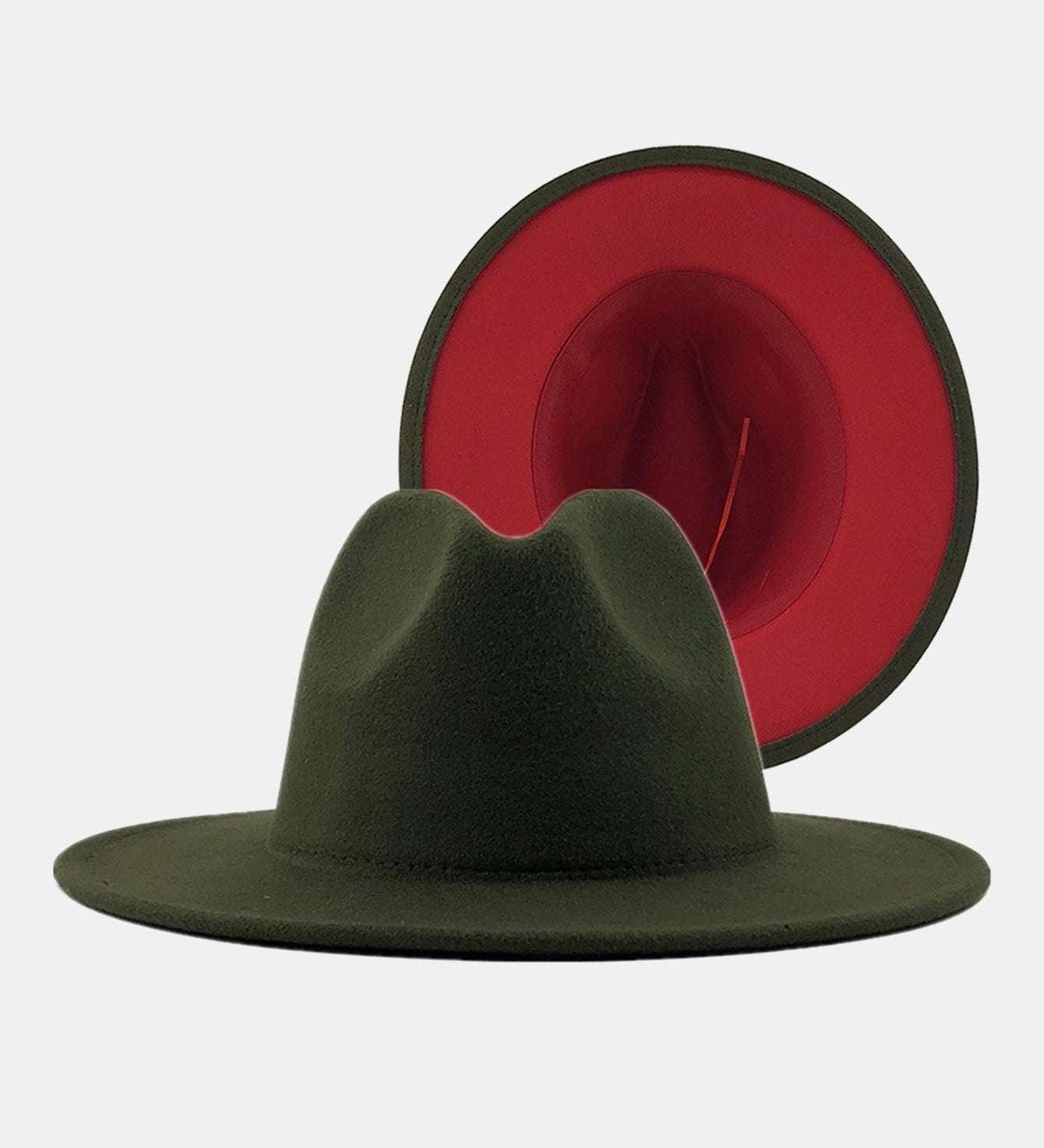 Panama Felt Hat with Wide Brim