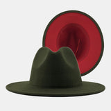 Panama Felt Hat with Wide Brim