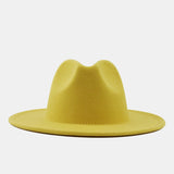 Panama Felt Hat with Wide Brim