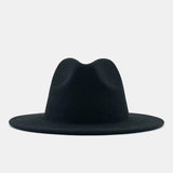 Panama Felt Hat with Wide Brim