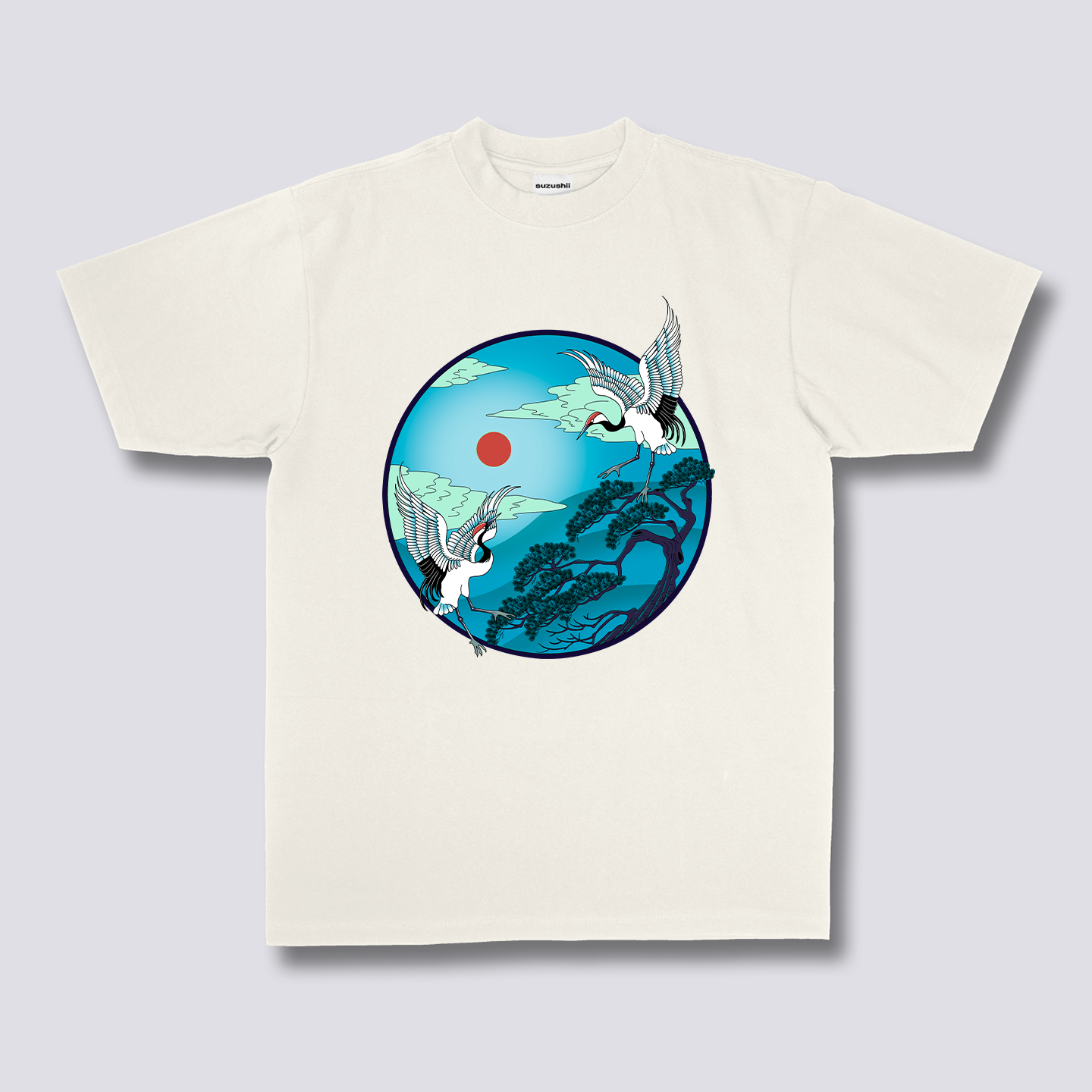 Priekinis Spaudinys - Skraidantys Gedimai T-Shirt