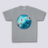 Priekinis Spaudinys - Skraidantys Gedimai T-Shirt