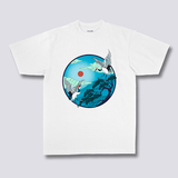 Priekinis Spaudinys - Skraidantys Gedimai T-Shirt