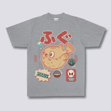 Priekinis Spaudinys - Fugu Marškiniai