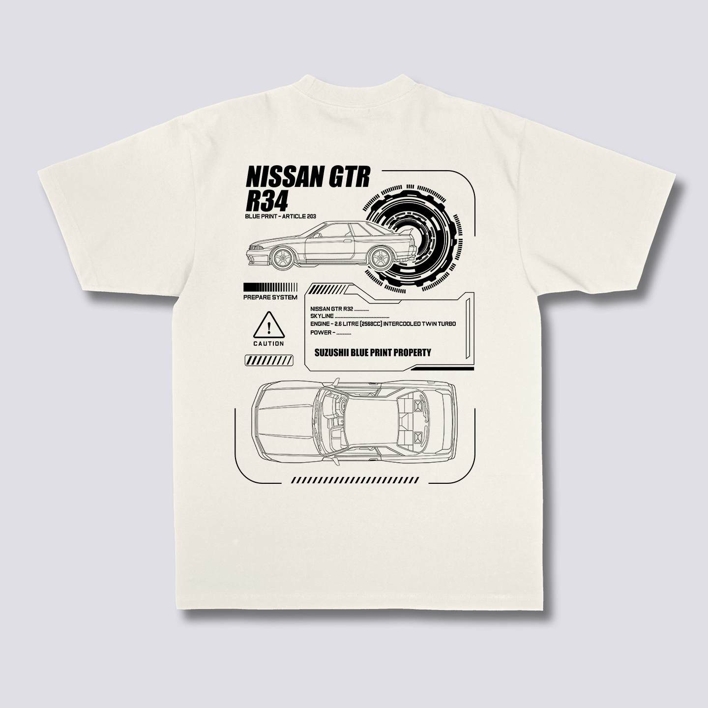 GTR Blueprint T-Shirt