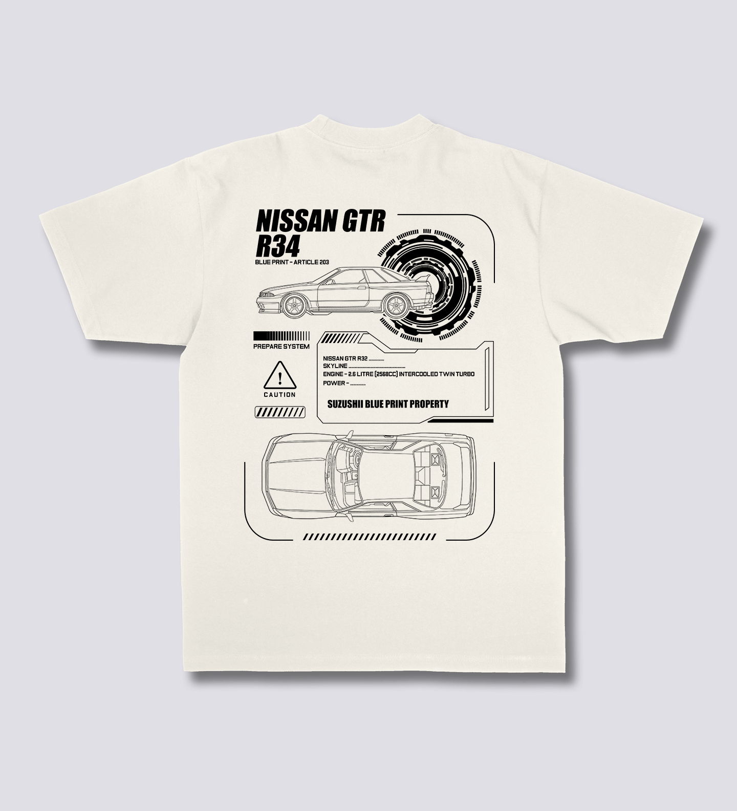 GTR Blueprint T-Shirt