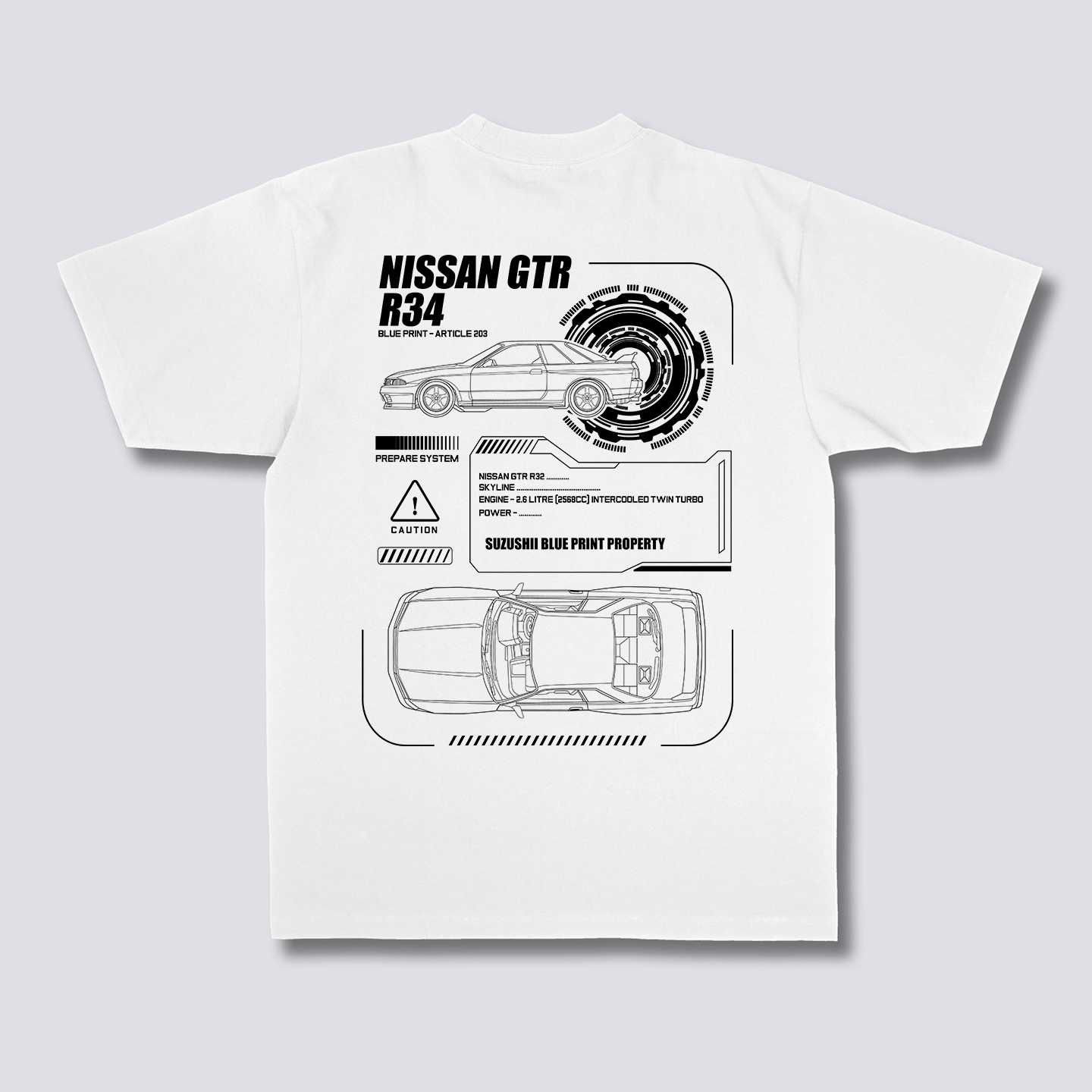 GTR Blueprint T-Shirt