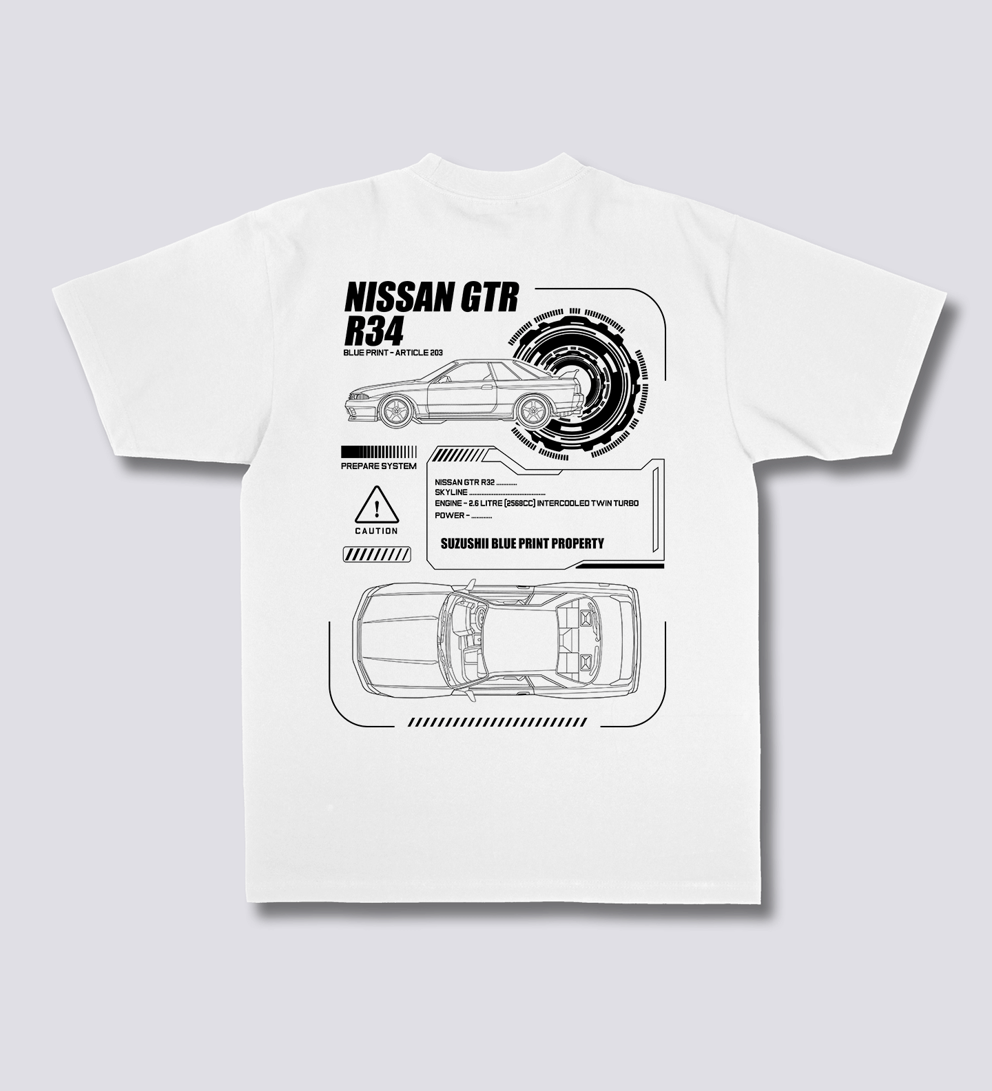 GTR Blueprint T-Shirt