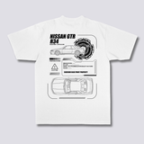 GTR Blueprint T-Shirt