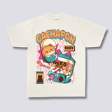 Priekinis spaudinys - Gachapon marškinėliai