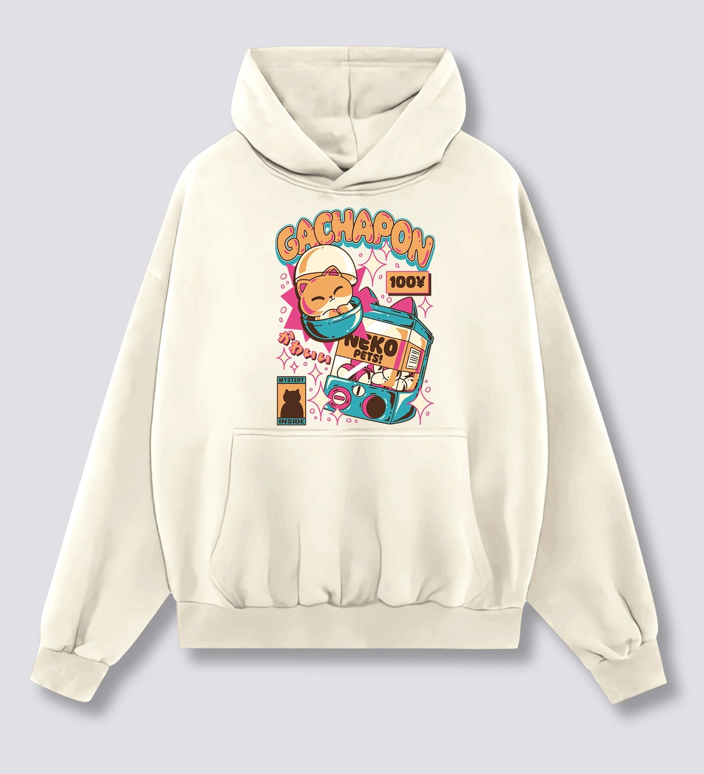 Priekinis Spaudinys - Gachapon Hoodie