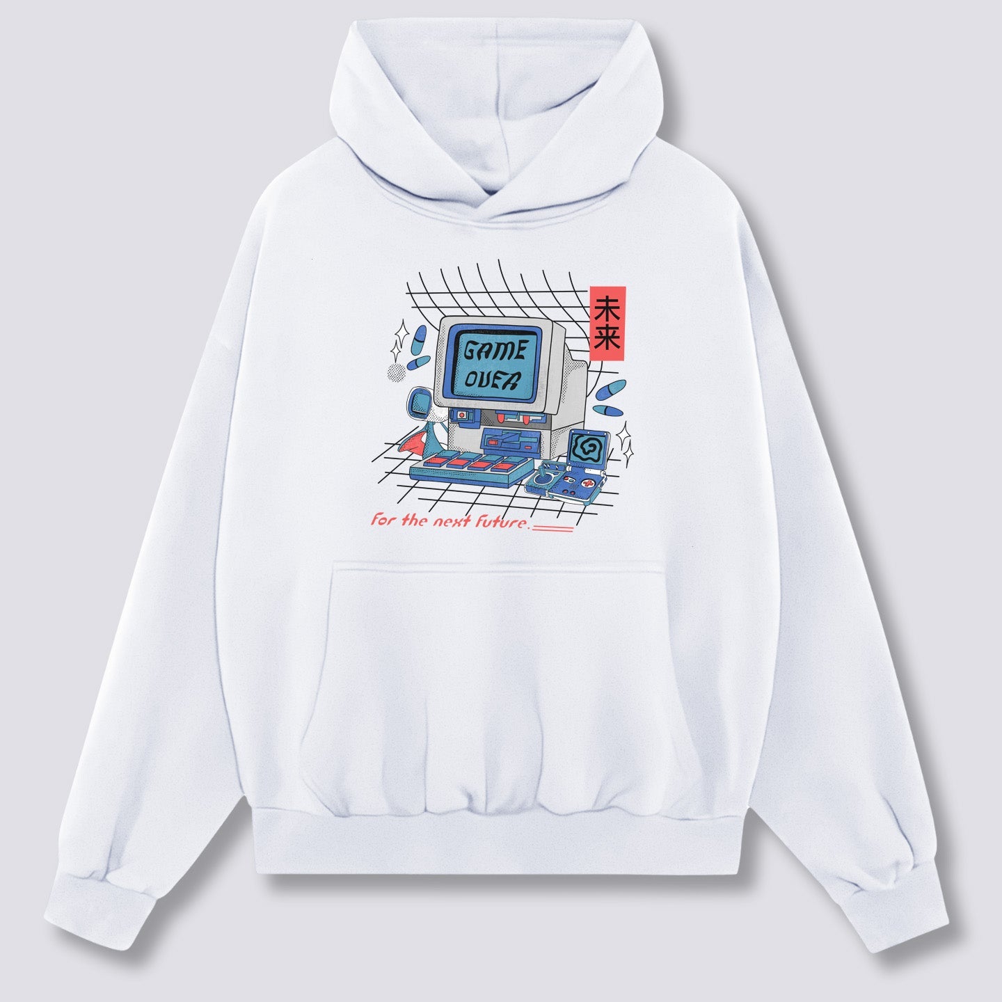 Priekinis Spaudinys - Žaidimas Baigtas Džemperis